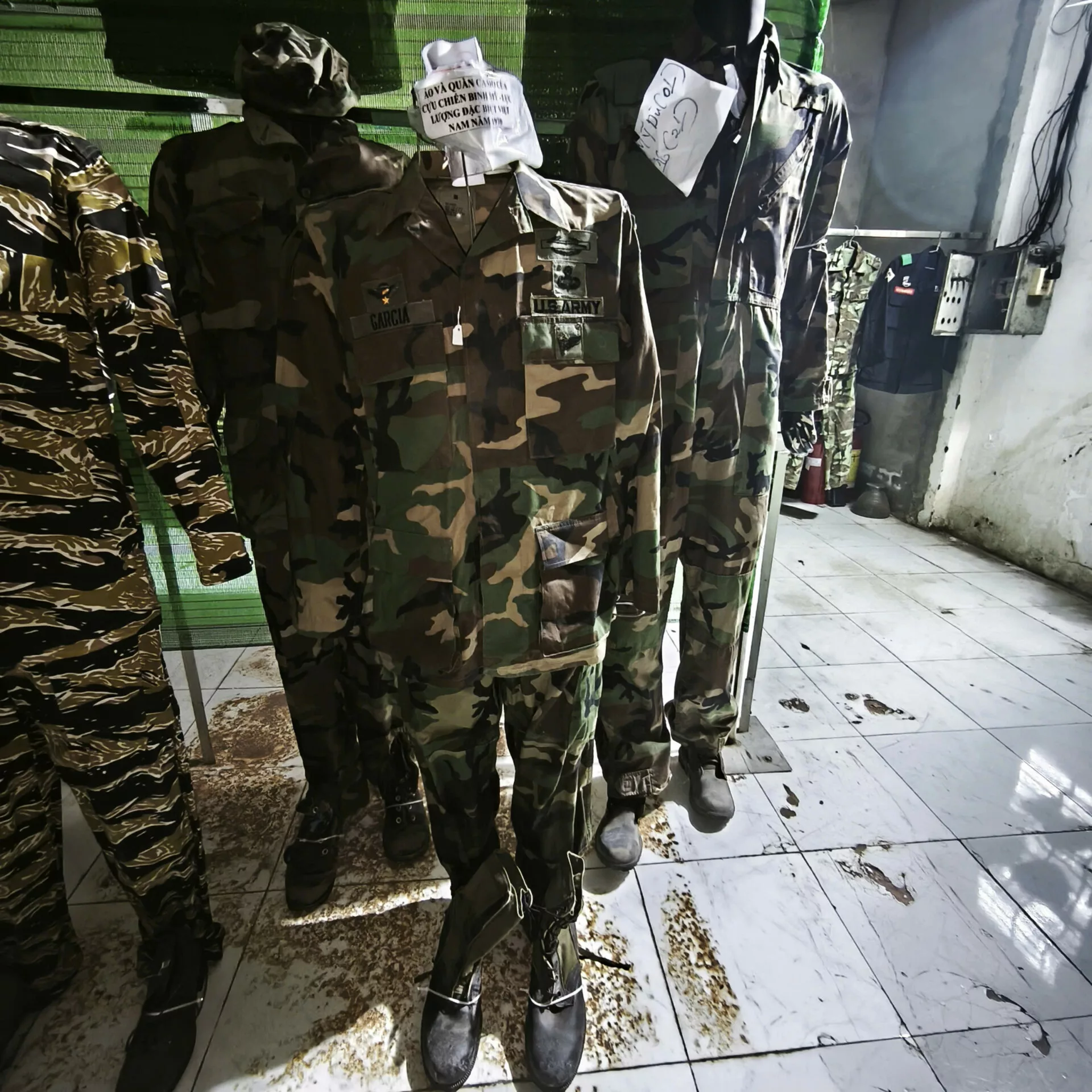 Đồng phục cựu chiến binh Mỹ (1965-1973)