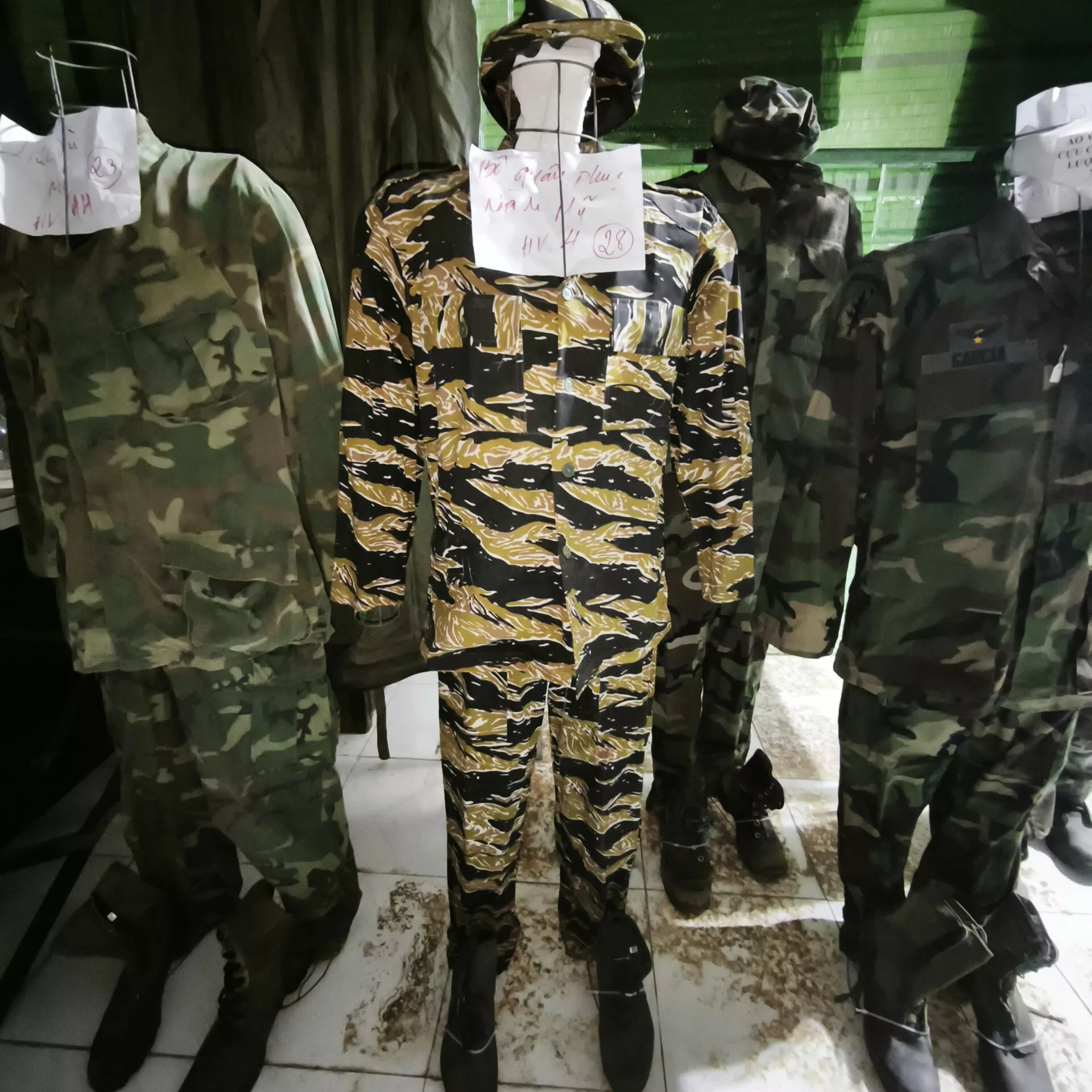 quân phục rằn ri Mỹ (1965-1973)